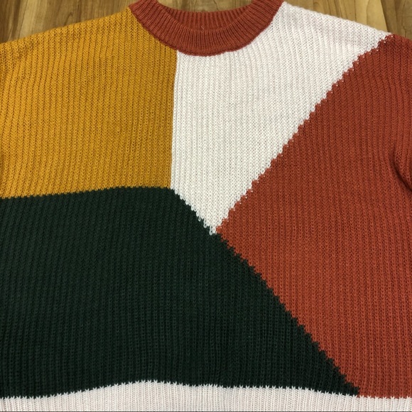 Hem & Thread Color block Crewneck sweater - Picture 4 of 13